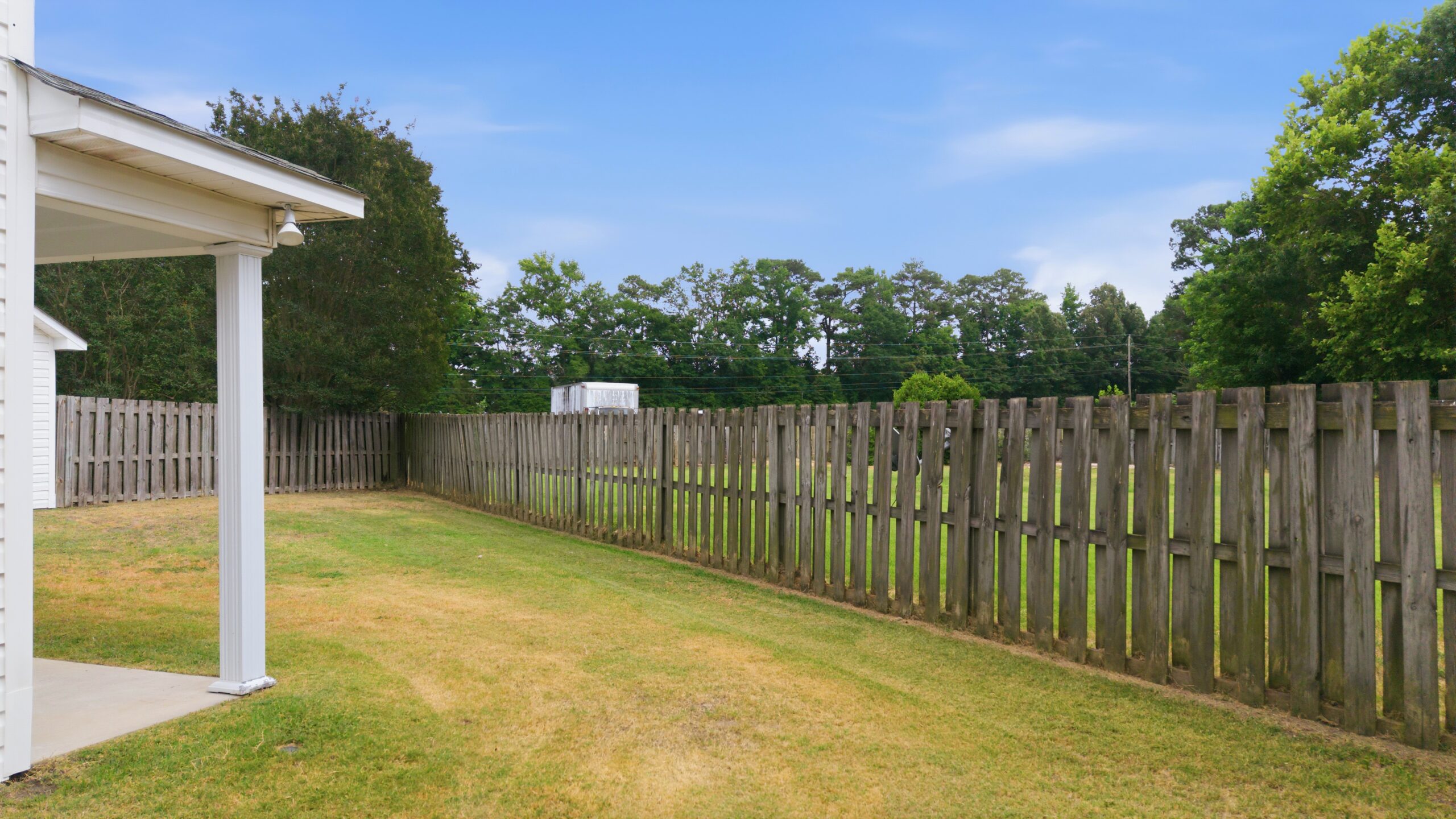 The Fenced Backyard